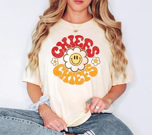 قميص Groovy Daisy School Spirit لملابس يوم اللعبة للرؤساء للبالغين والأطفال in Kuwait