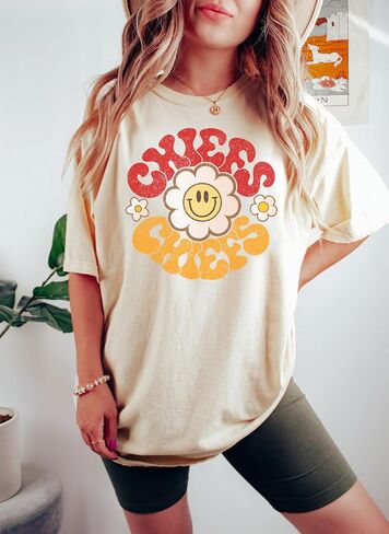 قميص Groovy Daisy School Spirit لملابس يوم اللعبة للرؤساء للبالغين والأطفال in Kuwait