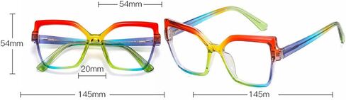 helena Square Blue Light Blocking Reading Glasses Anti Glare Digital Reader Women's Oversized Blue Light Reading Glasses in Saudi Arabia