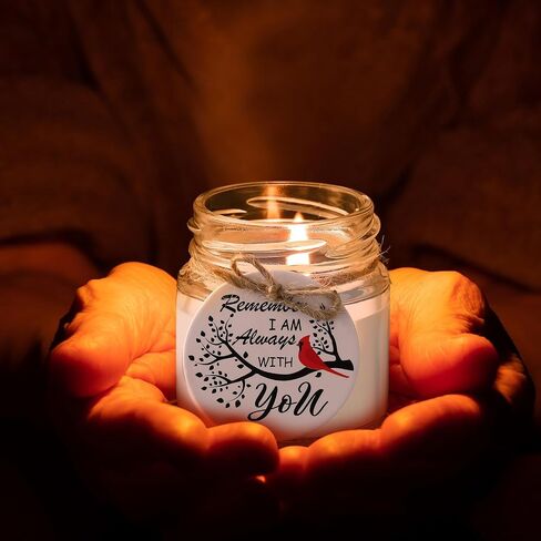 Tondiamo 20 Pcs Christmas Candle Favors Bulk Bluebell Scented Jars Candle Wooden Christmas Tree Snowflake Candle for Christmas Home Decoration Gifts in Saudi Arabia