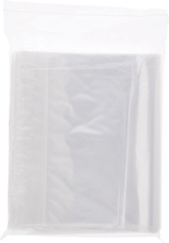 بلايمور 9 × 14 بوصة (عبوة من 100 قطعة)، أكياس بلاستيكية قابلة لإعادة الإغلاق بسحاب 2 مل in Saudi Arabia