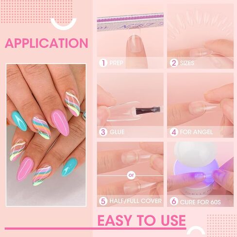 Gellen Nail Glue Remover, 60ML Nail Glue Remover for Press On Nails, Easy Remove Solid Nail Glue Gel On Fake Nail Tips, Not for Gel-base Glue or Gel Nail Polish in Saudi Arabia