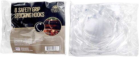 Holiday Joy - 200 Mighty Clip Lights - Quick & Easy Installation of Christmas Lights on Shingles & Gutters - Made in USA (200 Pack) in Saudi Arabia