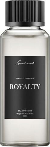 Royalty Designer Collection Diffuser Oils | Aromatherapy Home Fragrance | Luxurious Scent with Notes of Pineapple, Dry Woods, Leather, 120ml in Saudi Arabia