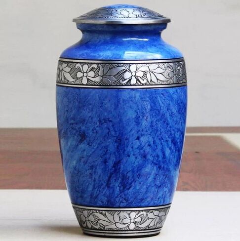 Large Funeral Cremation Urn | Human Ashes Cremation Urn | Symbol of Christianity | Affordable Adult Urn | Jesus Cross in Kuwait