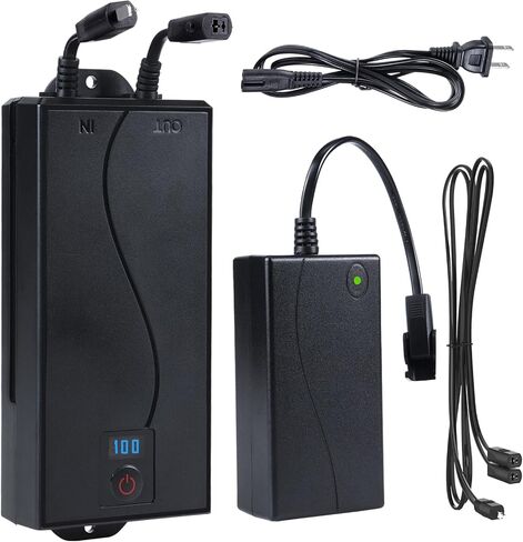 Rechargeable Battery Packs for Reclining Furniture - 2500mAh with LCD Display for Electric Recliners, Power Sofas, Lift Chairs and Couch - only Compatible with 2-Pin Connector Motion Furniture in Saudi Arabia