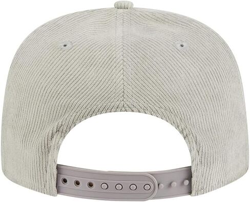 قبعة New Era Brooklyn Nets The Golfer Corduroy Snapback، قبعة قابلة للتعديل باللون الرمادي in Saudi Arabia