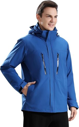 Men's winter jacket coat 3 in 1 snow ski jacket waterproof windproof jacket men's warm down jacket in Saudi Arabia