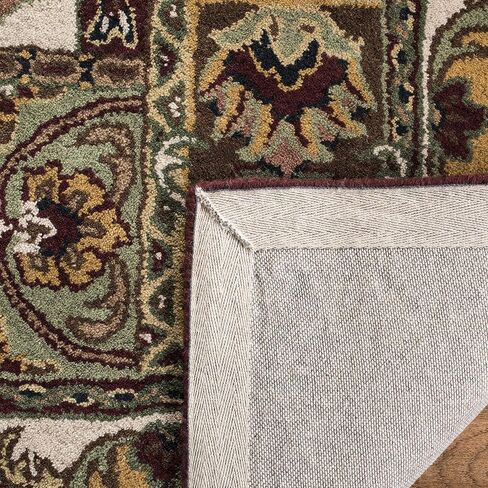 مجموعة SAFAVIEH الكلاسيكية مقاس 9 × 12 بوصة متنوعة CL386A سجادة منطقة الصوف الفاخرة الشرقية التقليدية المصنوعة يدويًا in Saudi Arabia