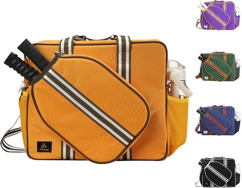 Pickleball Bags for Women&Man | Pickleball Bags with Insulated Drink Cooler Bag Fence Hooks | Pickleball Gift in Saudi Arabia