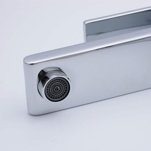 Leekayer Bathroom Vessel Faucet Chrome Finish Bathroom Tall Faucet Single Handle Hot Cold Mixer Tap One Hole Deck Mount Lavatory Brass Faucet in Saudi Arabia