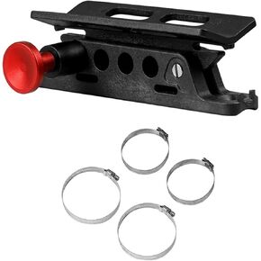 UTV Fire Extinguisher Mounting Bracket Aluminum Portable Quick Release Fire Extinguisher Bracket for Fire Extinguishers