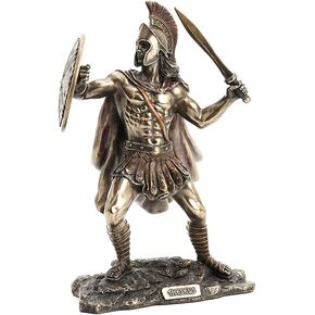 Veronese Design 8 1/8" Tall Theseus Greek Hero of Athens Cold Cast Bronzed Resin Sculpture