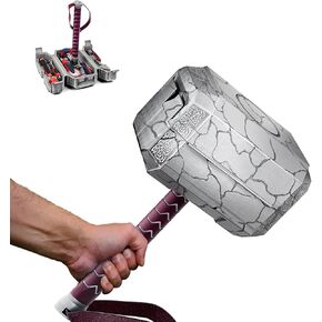 28 Piece Hammer Tool Box, Multifunctional Thor Hammer Tool kit, Home Tool Set, Hand Tools, Novelty Unique Holiday Gift for Men,Thor's Fans