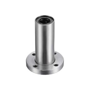 uxcell 12mm Linear Ball Bearings LM12UU Extra Long Round Flange LMF12LUU, 12mm Bore, 21mm OD, 57mm Length