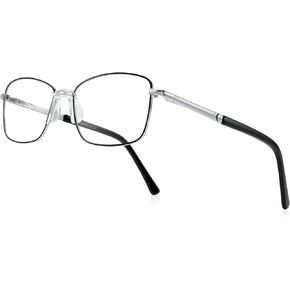 RB. Pilot Reading Glasses for Women Blue Light Blocking Computer Glasses Spring Hinge Readers Metal Frame Acetate Legs