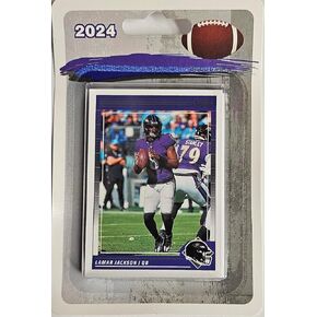 2024 Score Football Panini Baltimore Team Set Ravens 12 Cards Blister Pack Sealed