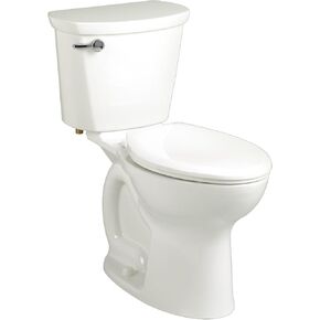Cadet PRO Right Height Round Front 1.28 gpf 2-Piece Toilet in White