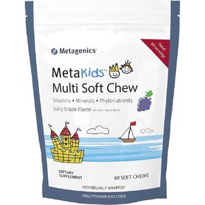 Metagenics MetaKids Multi Soft Chews - Vitamins - Minerals - Phytonutrients - 60 Servings