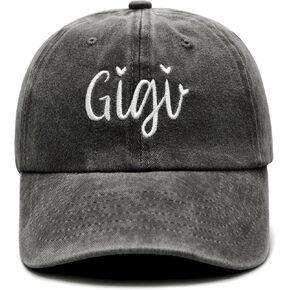 Gigi Gifts for Grandma, Mothers Day Christmas Birthday Gifts for Gigi from Grandkids-Adjustable Baseball Caps