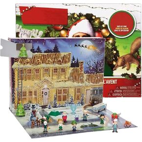 2024 New Christmas Vacation Advent Calendar, Christmas Figures and Accessories Christmas Countdown Calendar Gift, National Satirical Lampoon Christmas Holiday Arrival Calendar(1 Pack)