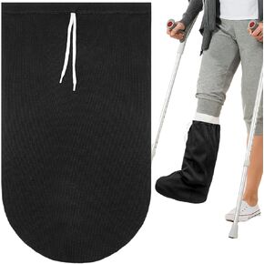 Max Shape Washable Leg Cast Cover,Adjustable Knee Cast Sock for Men & Women,Medium Short Foot Cast Cover