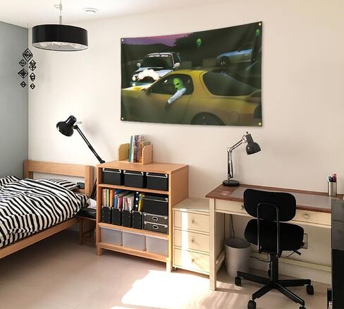 Top Rapper Music Album Covers Flag 3x5 Feet Long Funny Poster Durable Cave Wall Flag With 4 Brass Grommets, Suitable For Indoor And Outdoor Decoration In College Dormitories. in Saudi Arabia