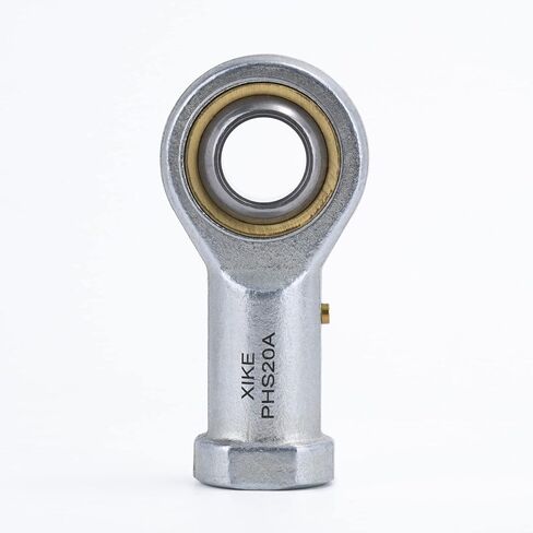 XIKE 1 Pcs PHS20 Joint Rod End Bearings Bore 20mm, Female Thread Right Hand with Lubrication Hole, Fits 3D Printing/Hydraulic Cylinders, Engineering/Agriculture/Garden Machinery, Motorcycles/Trucks. in Saudi Arabia