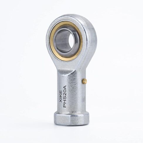 XIKE 1 Pcs PHS20 Joint Rod End Bearings Bore 20mm, Female Thread Right Hand with Lubrication Hole, Fits 3D Printing/Hydraulic Cylinders, Engineering/Agriculture/Garden Machinery, Motorcycles/Trucks. in Saudi Arabia