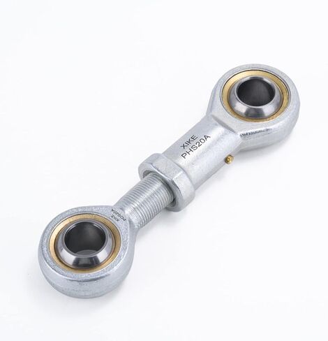 XIKE 1 Pcs PHS20 Joint Rod End Bearings Bore 20mm, Female Thread Right Hand with Lubrication Hole, Fits 3D Printing/Hydraulic Cylinders, Engineering/Agriculture/Garden Machinery, Motorcycles/Trucks. in Saudi Arabia