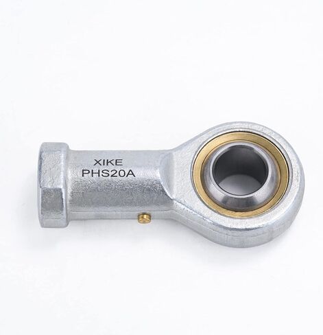 XIKE 1 Pcs PHS20 Joint Rod End Bearings Bore 20mm, Female Thread Right Hand with Lubrication Hole, Fits 3D Printing/Hydraulic Cylinders, Engineering/Agriculture/Garden Machinery, Motorcycles/Trucks. in Saudi Arabia