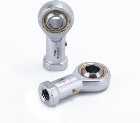 XIKE 1 Pcs PHS20 Joint Rod End Bearings Bore 20mm, Female Thread Right Hand with Lubrication Hole, Fits 3D Printing/Hydraulic Cylinders, Engineering/Agriculture/Garden Machinery, Motorcycles/Trucks. in Saudi Arabia