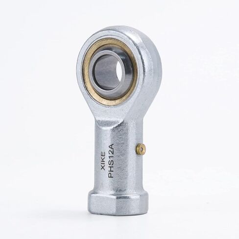 XIKE 1 Pcs PHS20 Joint Rod End Bearings Bore 20mm, Female Thread Right Hand with Lubrication Hole, Fits 3D Printing/Hydraulic Cylinders, Engineering/Agriculture/Garden Machinery, Motorcycles/Trucks. in Saudi Arabia