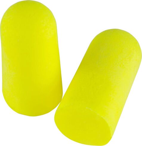 سدادات أذن 3M، 200 زوج/صندوق، E-A-Rsoft Yellow Neons 312-1250، غير سلكية، للاستعمال مرة واحدة، رغوة، NRR 33، حفر، طحن، تصنيع آلي، نشر، سنفرة، لحام، زوج واحد/كيس بولي in Saudi Arabia
