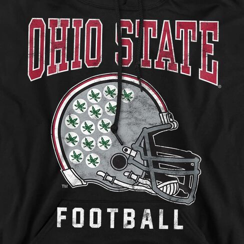 LOGOVISION Official Collegiate Football Helmet Design Unisex Adult Apparel for Men & Women Pull-over Hoodie Collection in Saudi Arabia