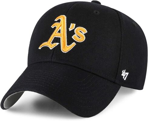 '47 Brand Relaxed Fit Cap - MVP Oakland Athletics Black in Saudi Arabia