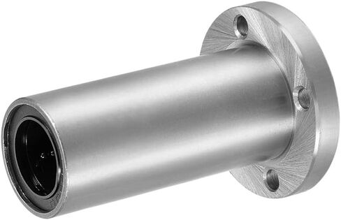 uxcell 12mm Linear Ball Bearings LM12UU Extra Long Round Flange LMF12LUU, 12mm Bore, 21mm OD, 57mm Length in Saudi Arabia