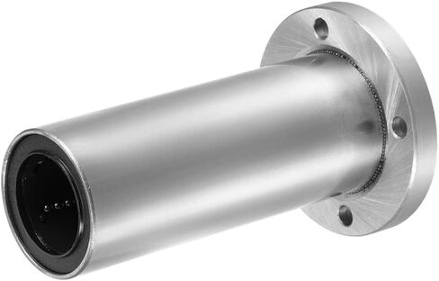 uxcell 12mm Linear Ball Bearings LM12UU Extra Long Round Flange LMF12LUU, 12mm Bore, 21mm OD, 57mm Length in Saudi Arabia