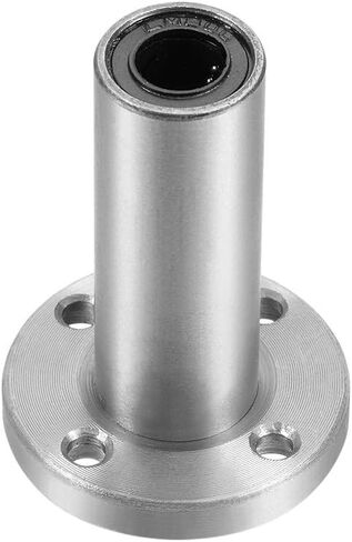 uxcell 12mm Linear Ball Bearings LM12UU Extra Long Round Flange LMF12LUU, 12mm Bore, 21mm OD, 57mm Length in Saudi Arabia