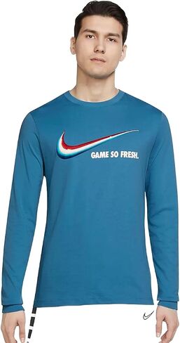 Nike Men's “Game So Fresh" Basketball Long Sleeve T-Shirt in Saudi Arabia