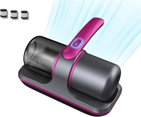Household Mattress Vacuum Cleaner - Bed Vacuum Machine Deep Cleaner Stain Remover - Steam Cloth Sofa Shark Carpet Cleaner - 13Kpa Strong Suction and Low Noise in Saudi Arabia