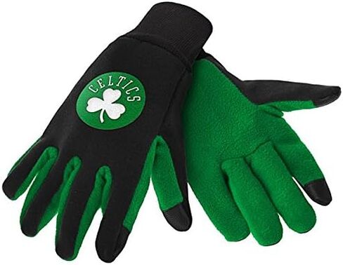قفازات الرسائل النصية الملونة من بوسطن سلتكس من Forever Collectibles in Saudi Arabia