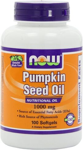 الآن أطعمة - زيت اليقطين 1000 mg . - 100 كبسولة هلامية (عبوة متعددة) in Saudi Arabia