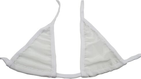 Women’s Sheer Extreme Bikini Halterneck Top and Tie Sides Micro Thong Sets in Kuwait