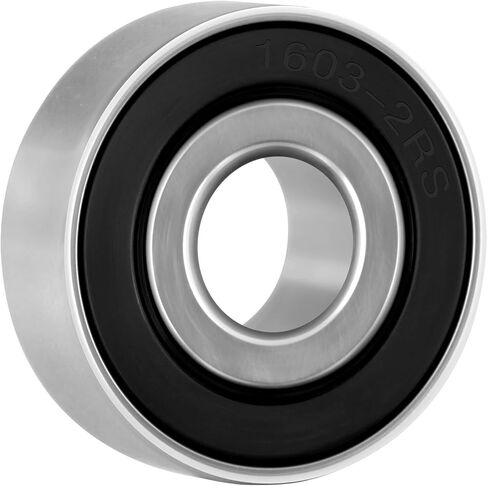 5 قطعة 1603-2RS 5/16x7/8x11/32 محامل كروية فولاذية-تحمل الصلب والمطاط المزدوج مختومة مصغرة محامل كرة أخدود عميقة in Kuwait