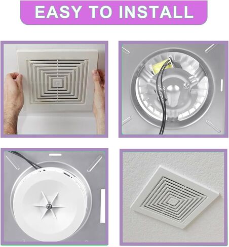 S97017709 Bathroom Fan Motor Assembly Compatible with Nutone 8663RP, 672R, 672R-R01, 672R-R02, 671 Unit, Compatible with Broan 750 751 752, Replaces 8814R, 8664RP, 97017705, S97017706 in Kuwait