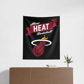 Northwest NBA Miami Heat Wall Hanging Tapestry, 34" x 40", Premium