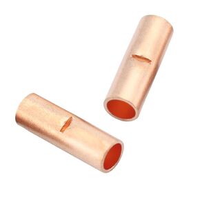 460 PCS Non Insulated Butt Connectors Kit, 6 Sizes AGW24-8 Butt Connectors for Wiring Tinned Copper Butt Splice Terminals, Uninsulated Wire Crimp Connector for Electrical Appliances Cars Boats