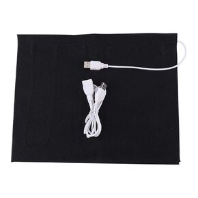 Heater Pad, 5V USB 35℃-50℃ Electric Cloth Heater Pad Heating for Warming Shoulder,Neck,Waist,Back,Abdomen and Cushion or Pet Bed