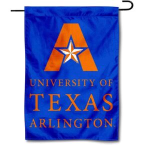 College Flags & Banners Co. Texas Arlington Mavericks Seal and Crest Garden Flag